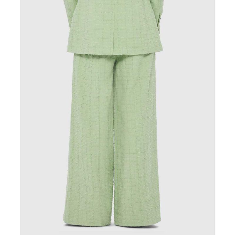 LEO LIN Elisha Tweed Wide Leg Pants image number 1