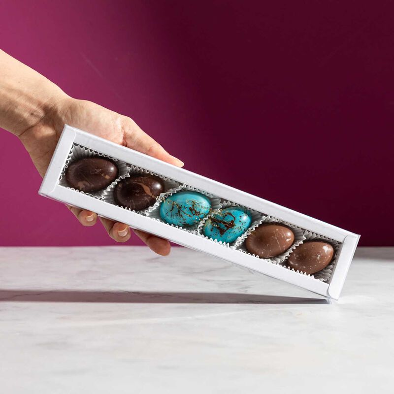 Devonport Chocolates Speckled Caramel Tipsy Truffle Easter Eggs 140g image number 0