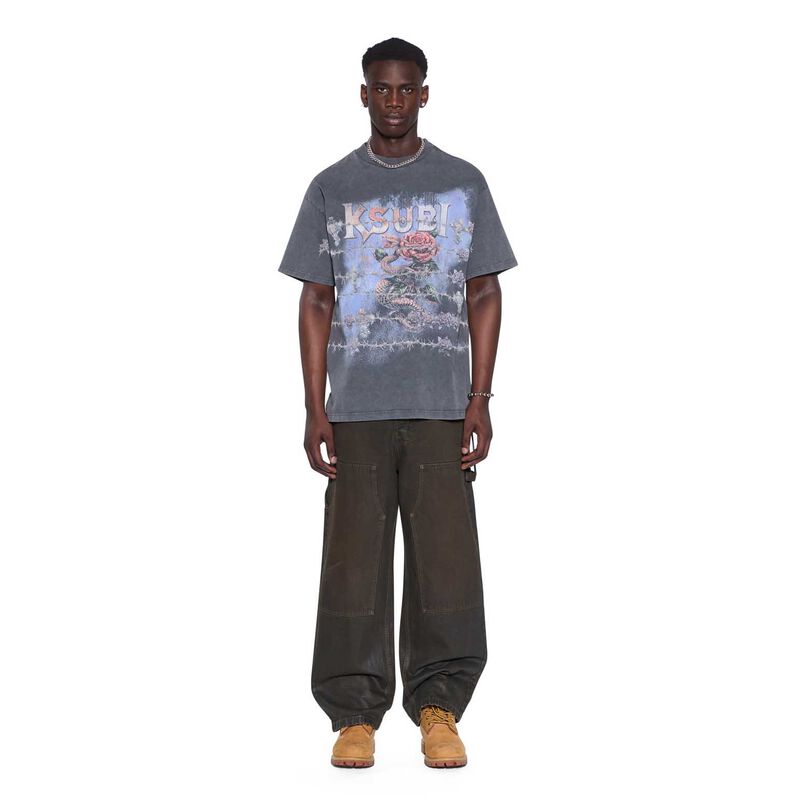 Ksubi Death Snake Ekcess SS Tee Rhino image number 2