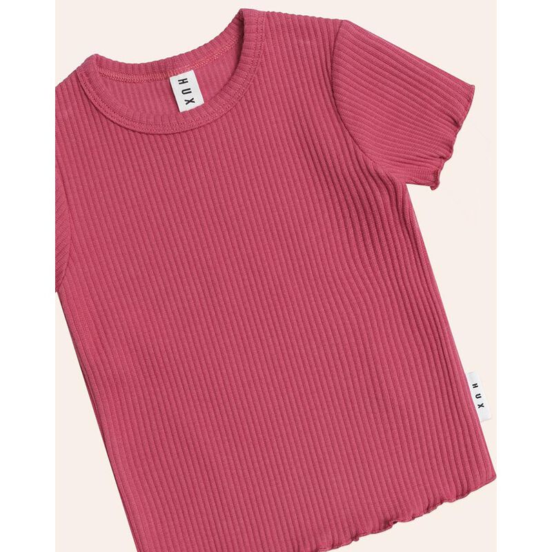 Huxbaby Cherry Rib Tee 3M-2Y image number 2