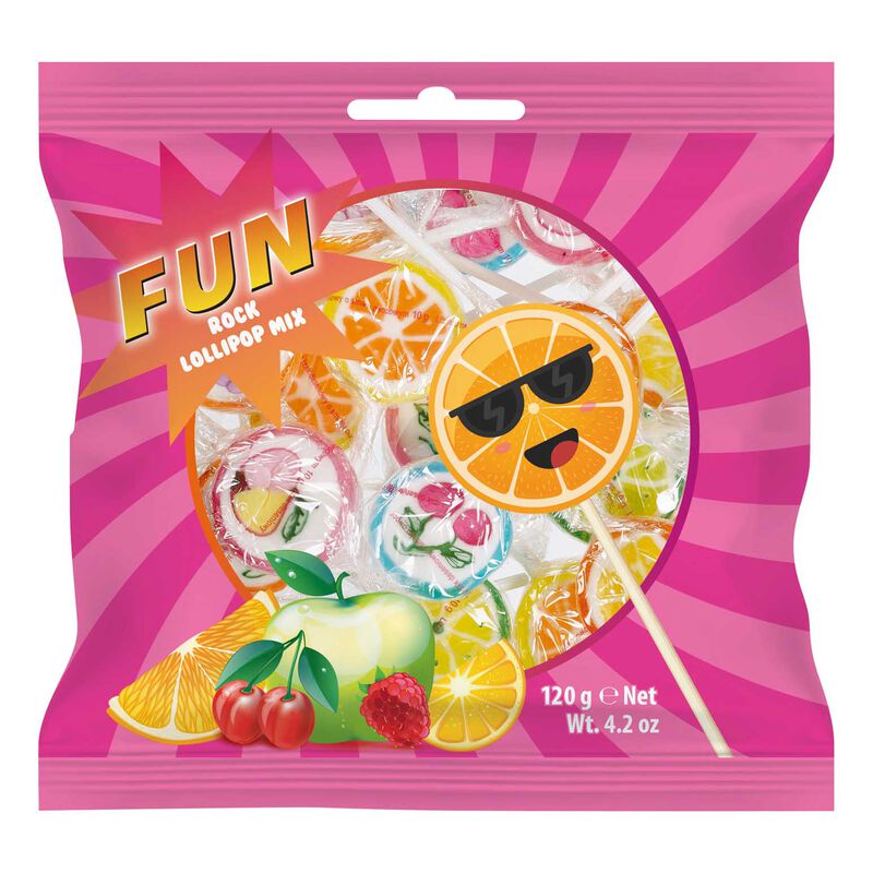 Sweet Originals Rock Lollipop Mix 120g image number 0