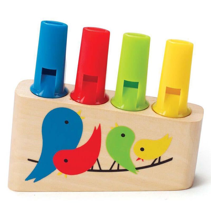 Hape Rainbow Pan Pipe image number 0