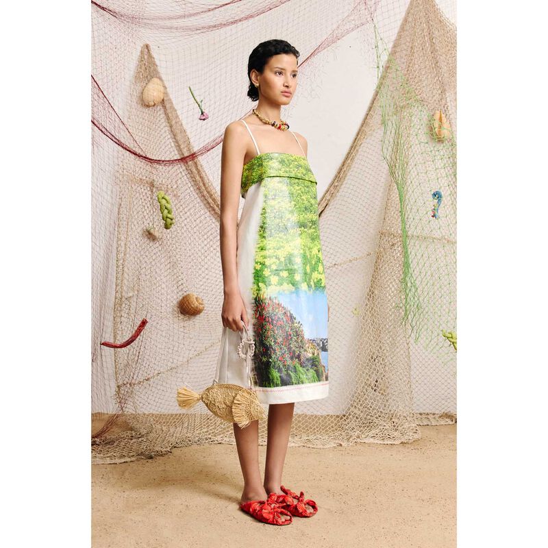 AL&Eacute;MAIS Bermuda Buttercup Midi Dress image number 3