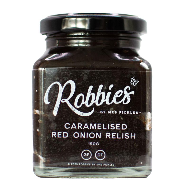 Robbies Caramelised Red Onion Relish 200g image number 0