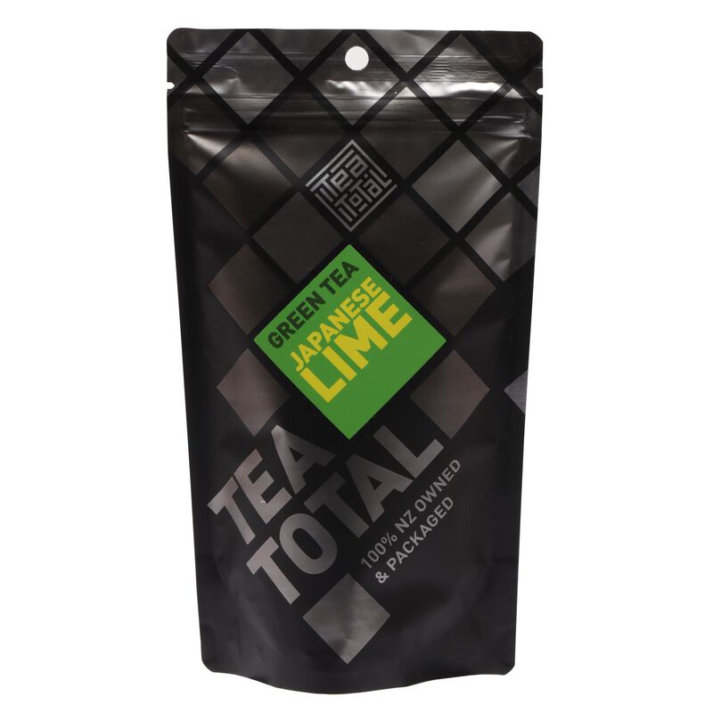 Tea Total Japanese Lime Green Tea Pouch 100g image number 0