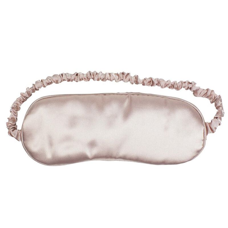 Simply Essential Satin Eye Mask Pink image number 0