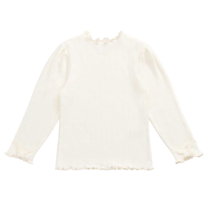 Jamie Kay Organic Cotton Pointelle Eliane Top 6M-2Y image number 0
