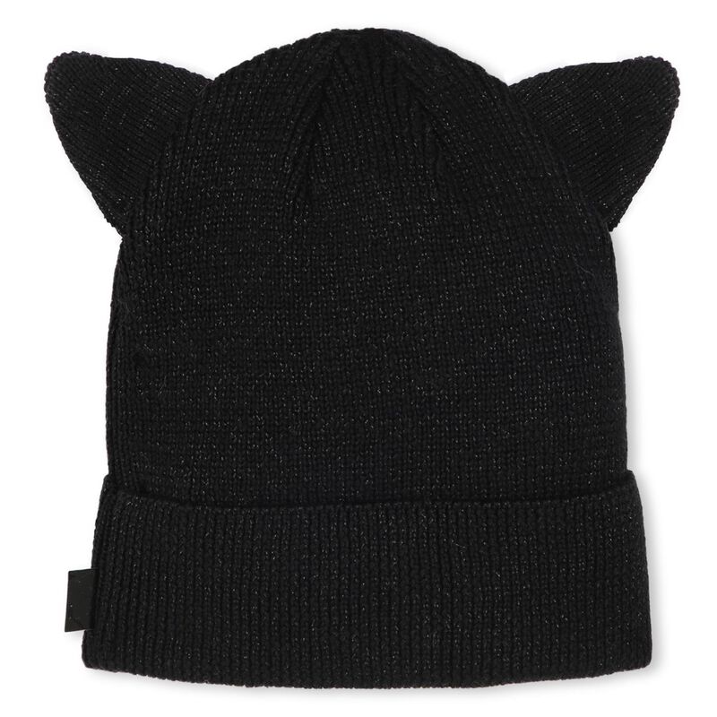 Karl Lagerfeld Cat-Ear Metallic Beanie T3 - T4 image number 1