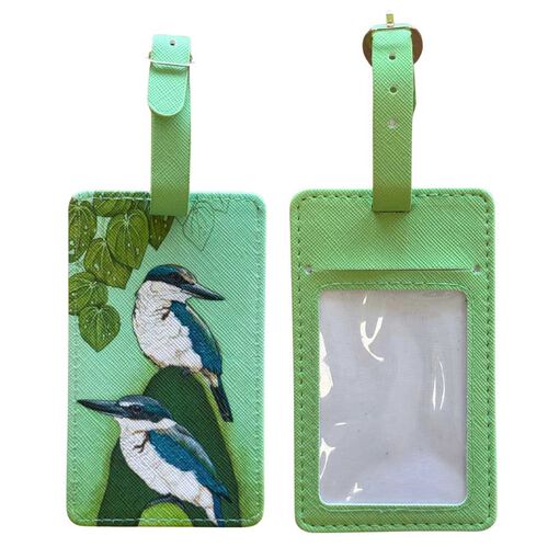 Kathryn Furniss Luggage Tag - Kingfisher