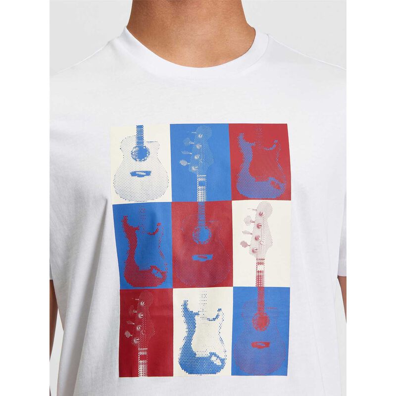Ben Sherman Pop Art Guitars Tee image number 2