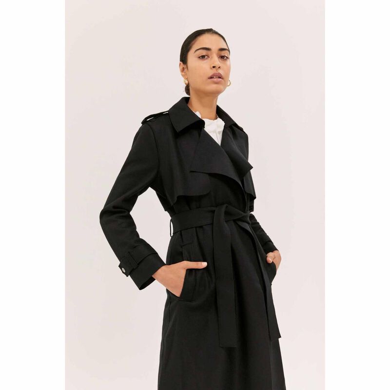 SABA Karla Longline Trench Coat image number 2
