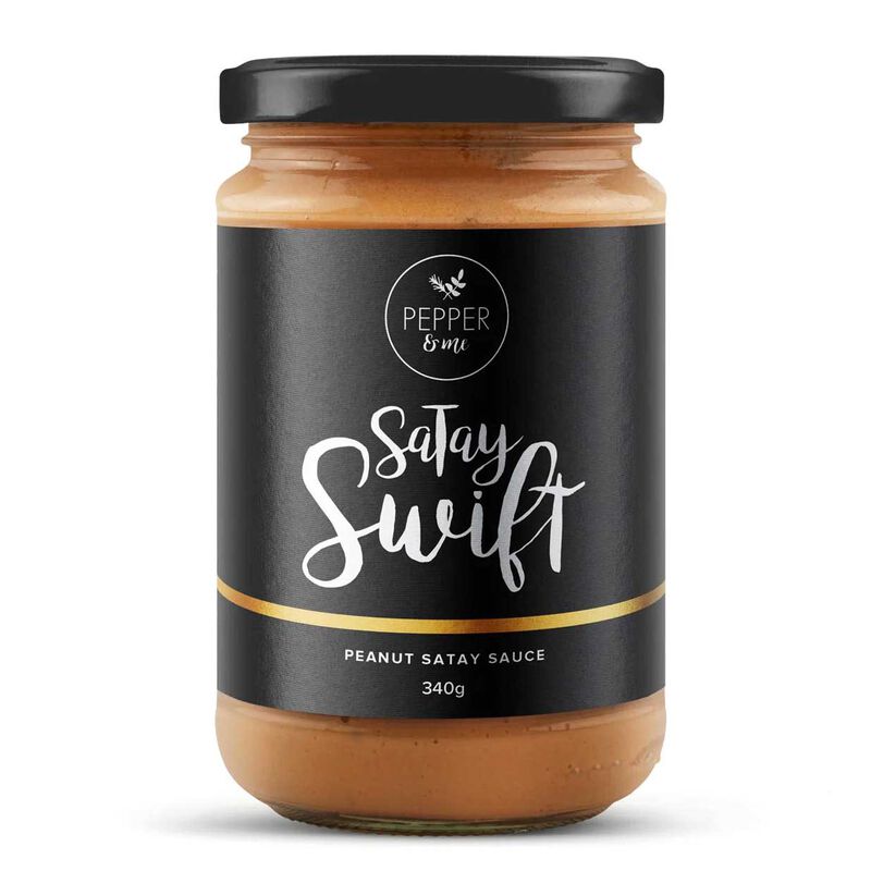Pepper & Me SaTay Swift Peanut Satay Sauce 340g image number 0