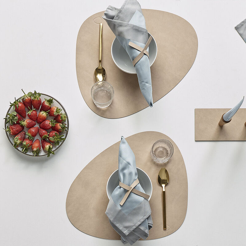 LIND DNA Tablemat Curve Nupo - Sand image number 1
