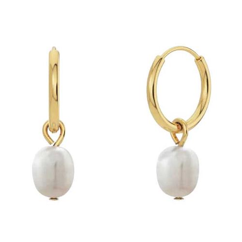 Edblad Perla Hoops Gold