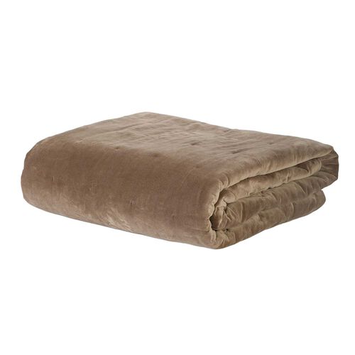 Citt&agrave; Velvet Quilt Doe King 200x230cm