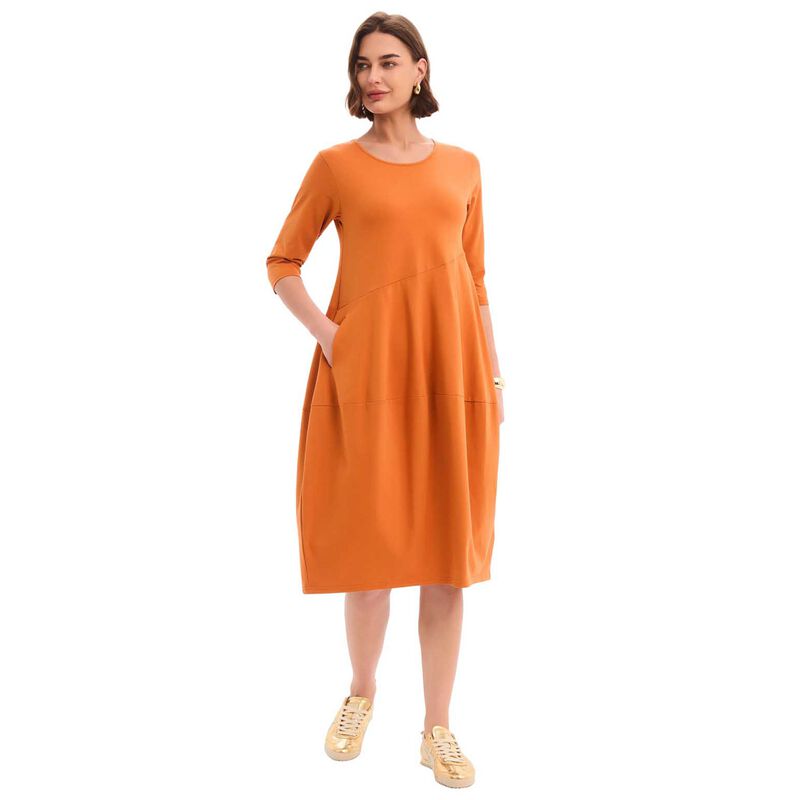 TIRELLI Diagonal Seam Winter Dress image number 0