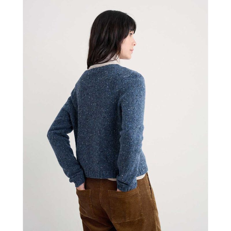 Seasalt Cornwall Dawson Pick Cardigan Merino Starling image number 1
