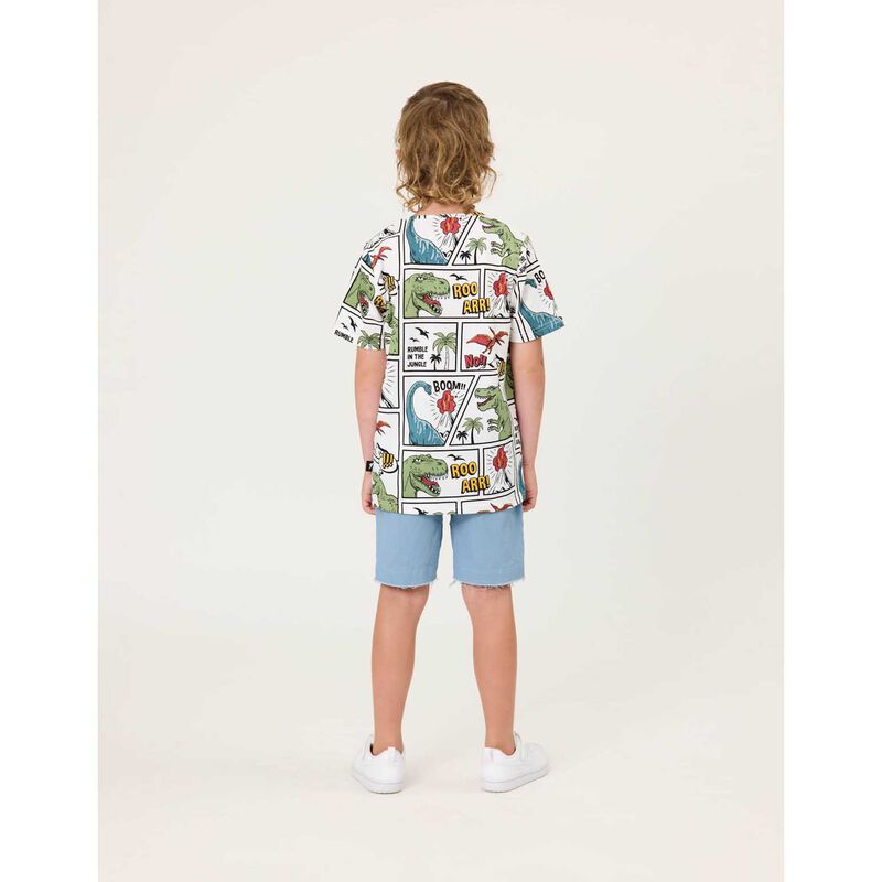 Radicool Dude Comic Dino Tee image number 2