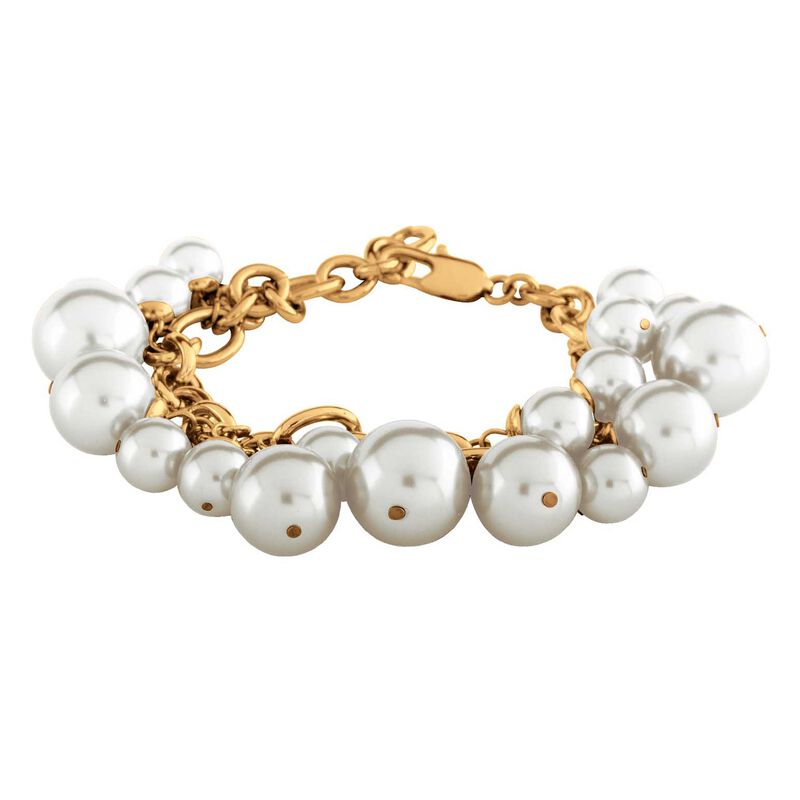 Dyrberg Kern Chane Sg Pearl Bracelet image number 2