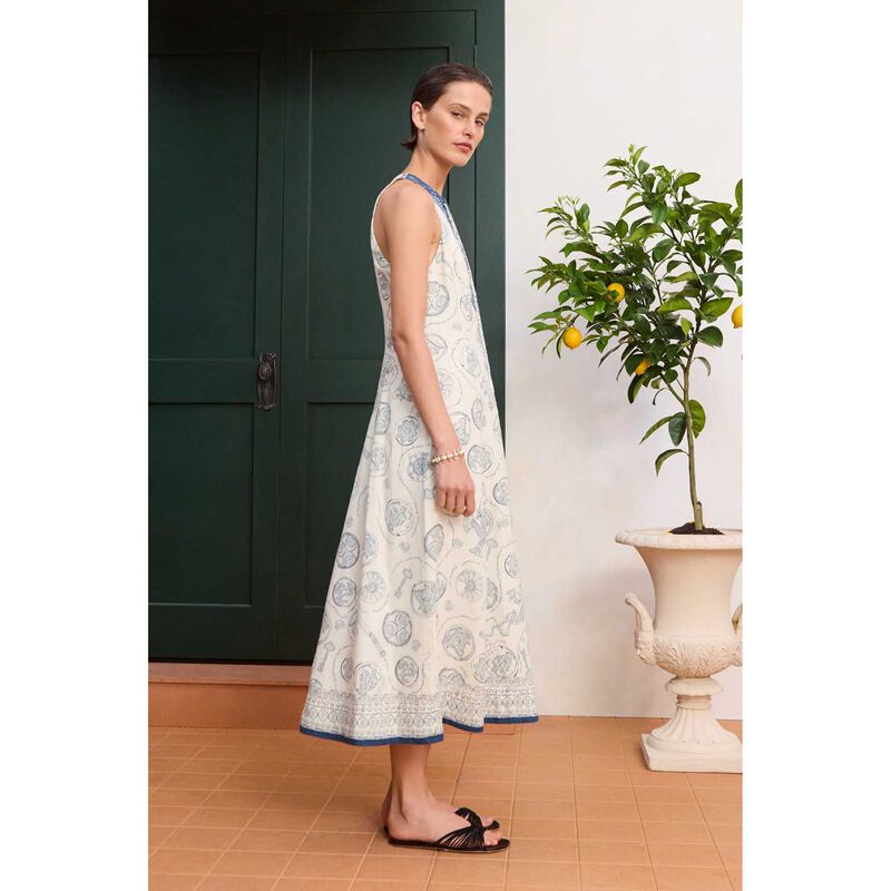 AL&Eacute;MAIS Lucky Lace Up Midi Dress image number 3