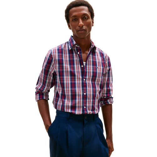 Tommy Hilfiger Flex Poplin Medium Check Shirt