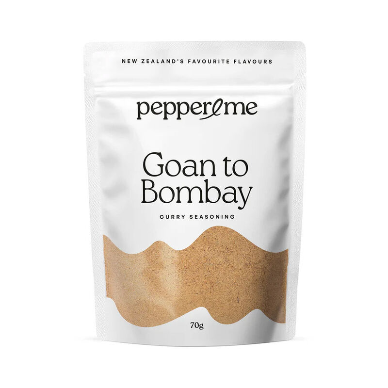Pepper & Me Goan To Bombay Curry Seasoning Bag 70g image number 0
