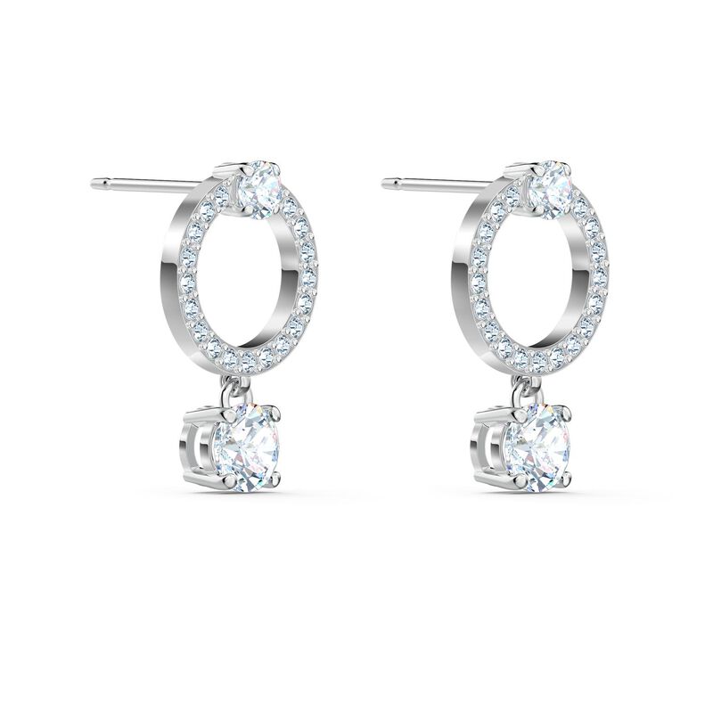 Swarovski Constella Hoop Earrings image number 2