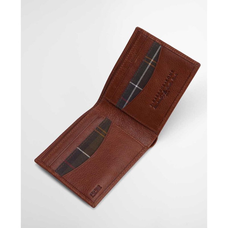 Barbour Lunan Leather Billfold Wallet image number 1
