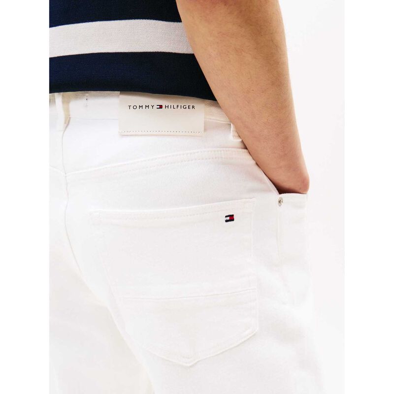 Tommy Hilfiger White Straight Leg Jeans image number 2