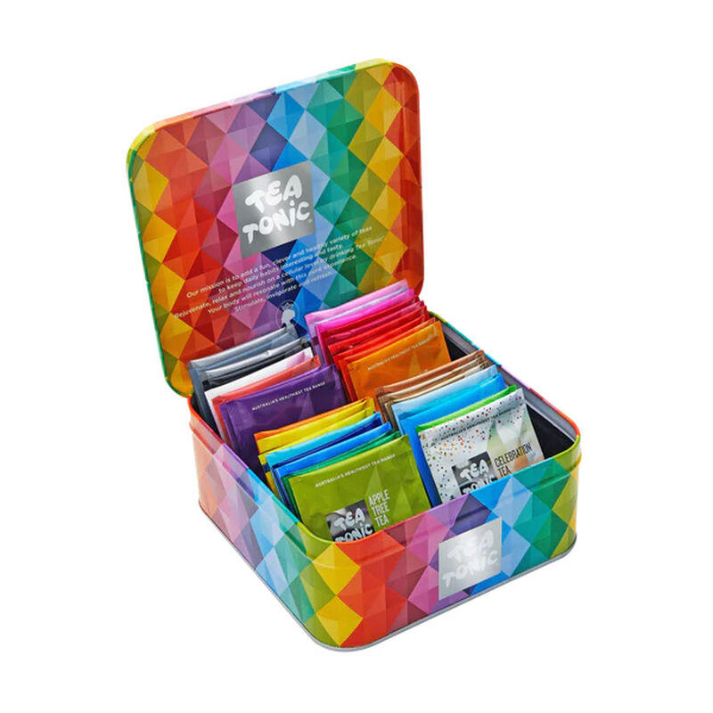 Tea Tonic Mini Tea Chest Gourmet Tin - Complete Tea Range image number 1