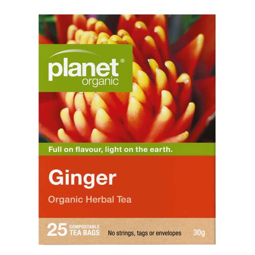 Planet Organic Ginger 25 Teabags
