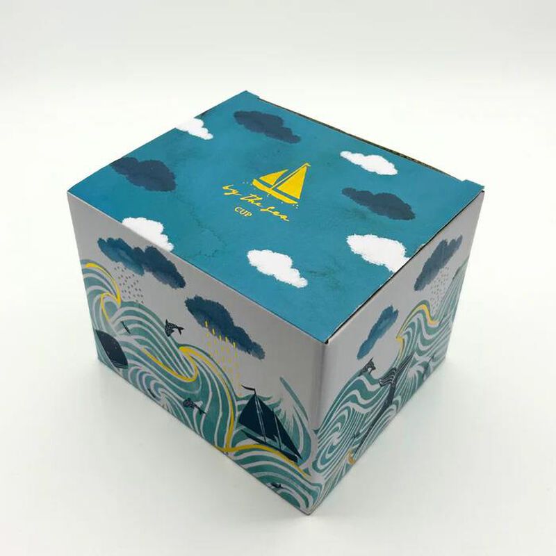 House Of Disaster By The Sea Storm Tea Cup image number 3