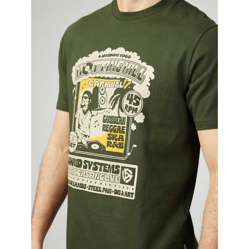 Ben Sherman Notting Hill Carnival Tee image number 1
