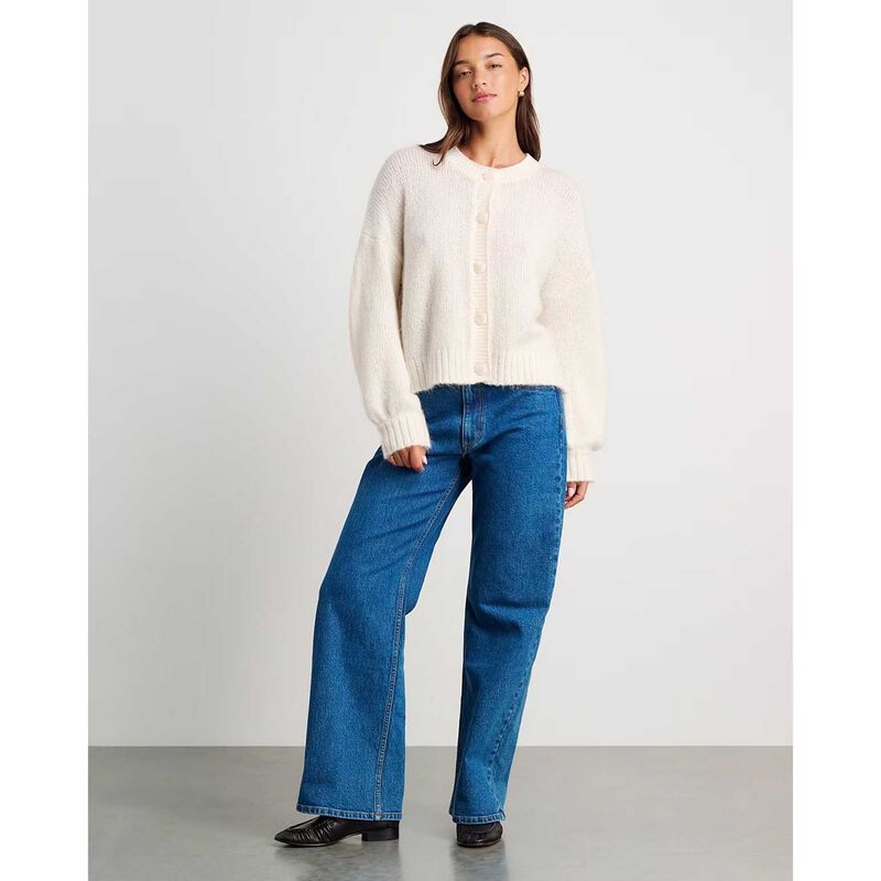 JAG Lily Fluffy Knit Ls Cardi image number 3