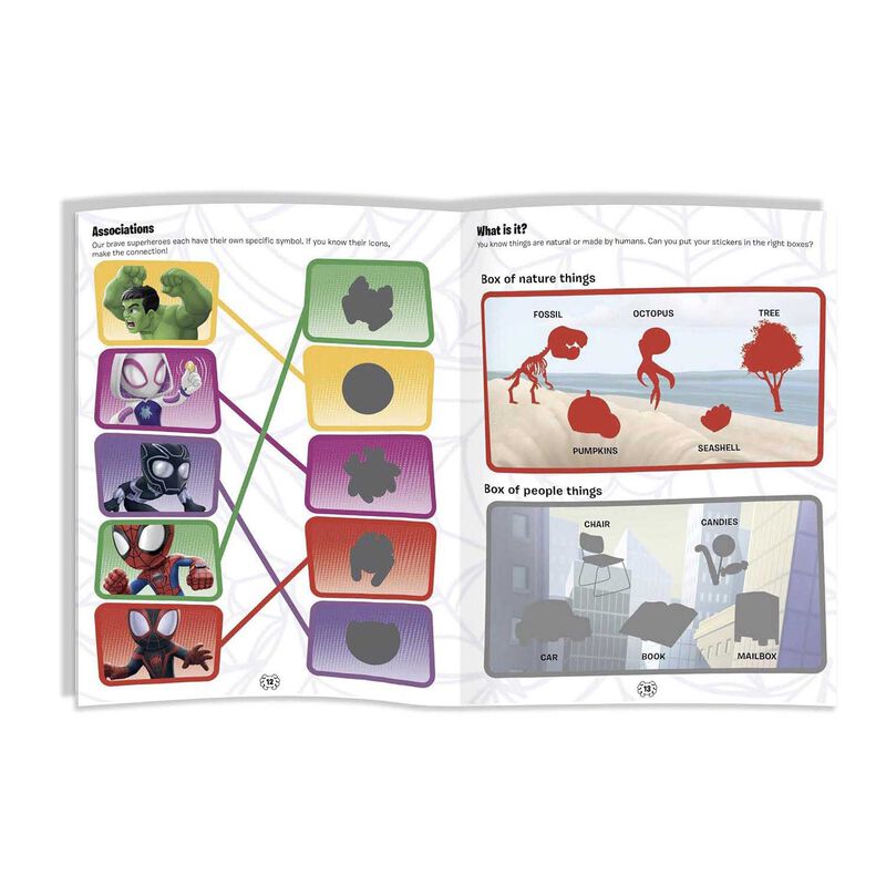 Sticker Book Treasury Marvel Spidey & Friends image number 3
