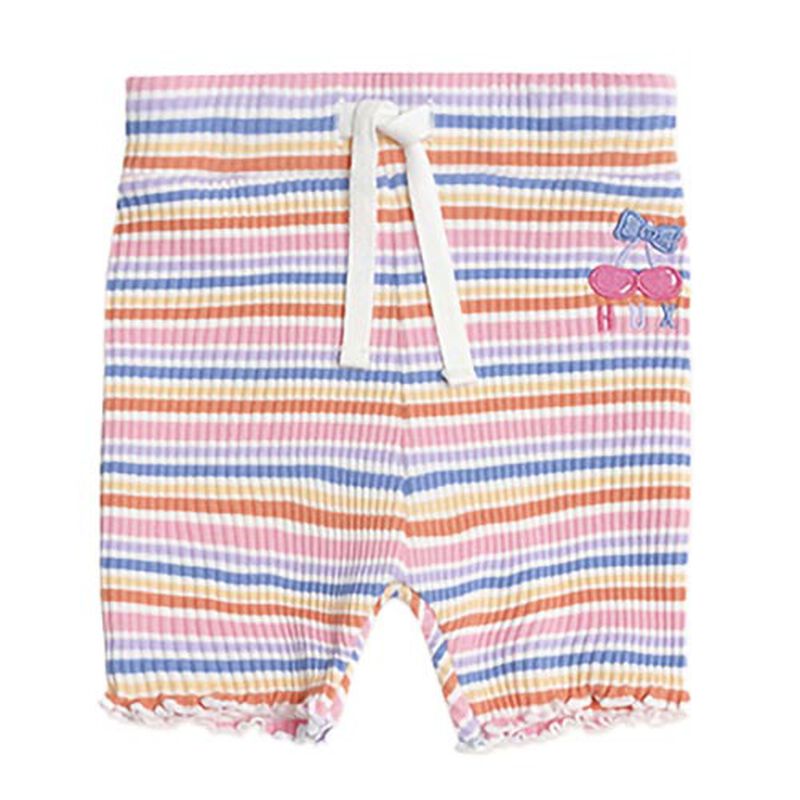 Huxbaby Rainbow Rib Bike Shortie 6M-2Y image number 0