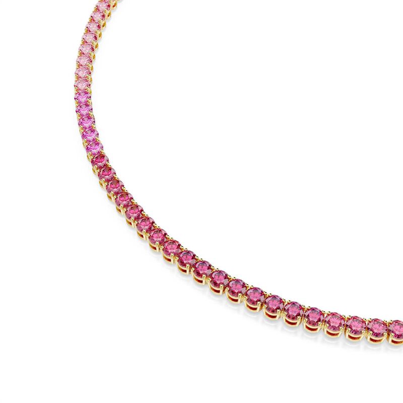 Swarovski Matrix Tennis Necklace image number 1