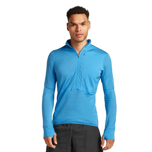 Icebreaker M Merino Blend 200 RealFleece Descender LS Half Zip