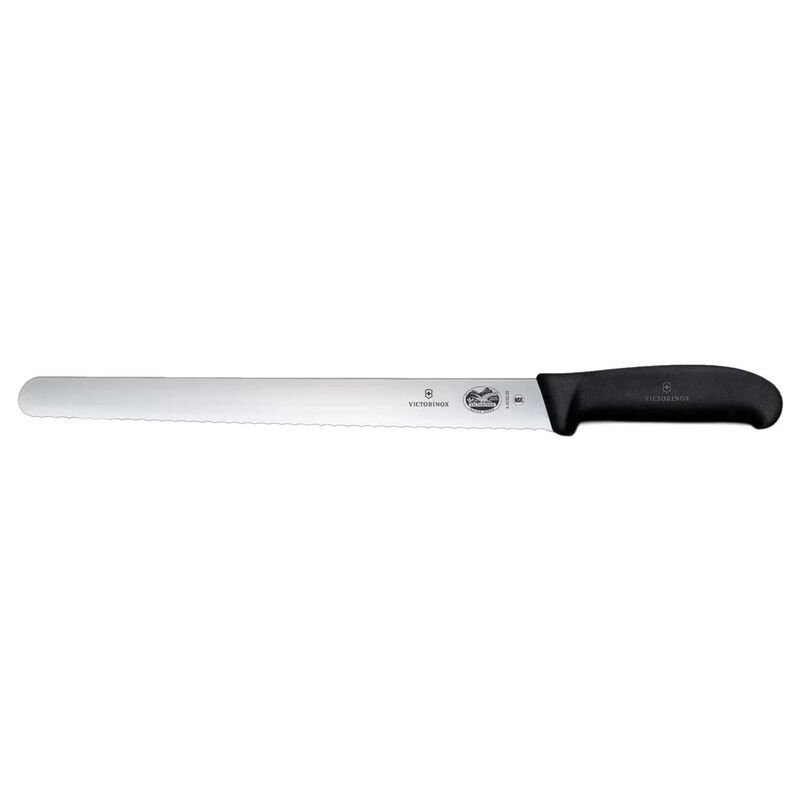 Victorinox Fibrox Slicing Wavy Edge Knife 30cm image number 0