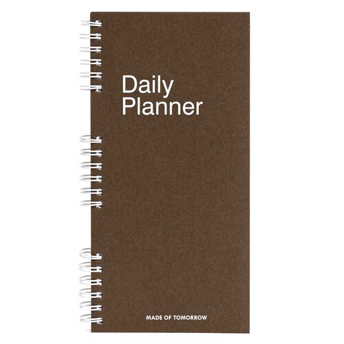 Made Of Tomorrow Daily Planner Umber
