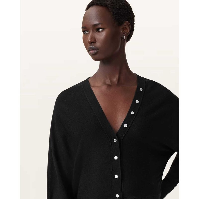 AllSaints Honor V-Neck Cardigan image number 2