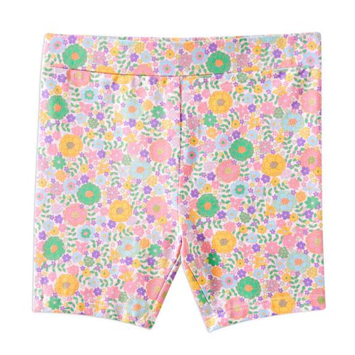 Milky Pastel Garden Bike Short 2-7Y