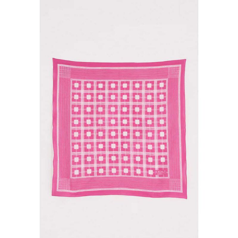 Seasalt Cornwall Sailor Square Plaid Check Tulip image number 3
