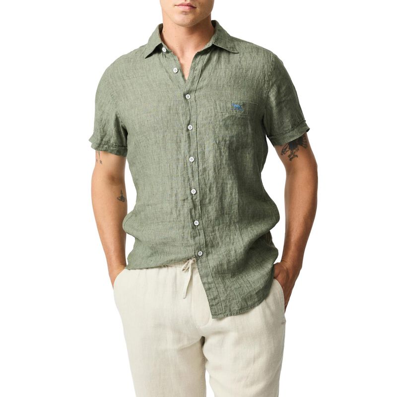 Rodd & Gunn Cathedral Cove Ss Sports Fit Shirt image number 15