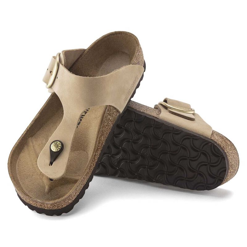 Birkenstock Gizeh Big Buckle Nubuck Regular image number 2
