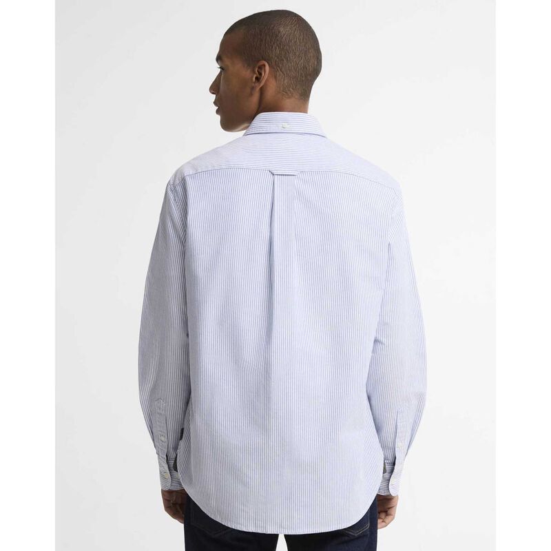 Barbour Striped Authentic-Fit Long-Sleeved Shirt image number 1