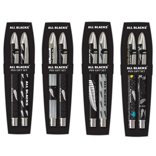 Antics All Blacks Pens 2 Piece Gift Set - Assorted