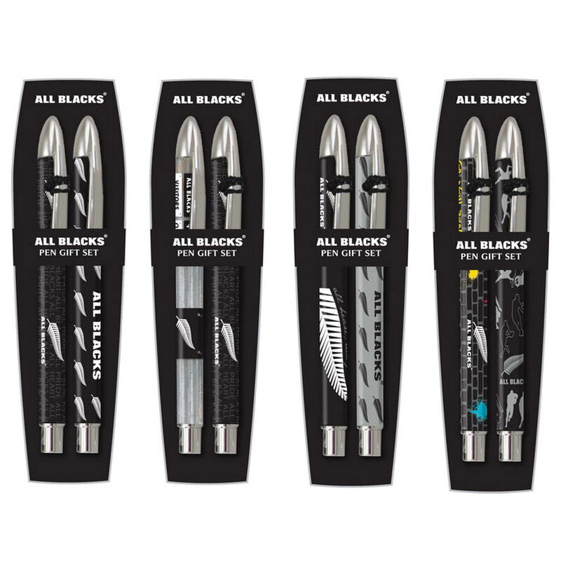 Antics All Blacks Pens 2 Piece Gift Set - Assorted image number 0