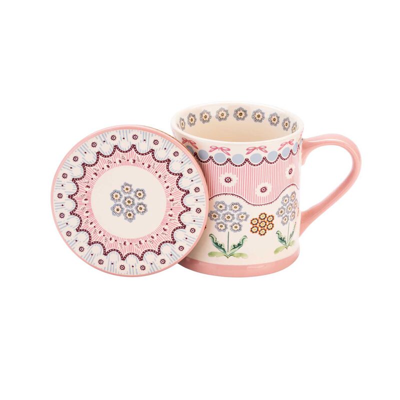 Cath Kidston Spitalfields Silk Mug & Coaster Set image number 2