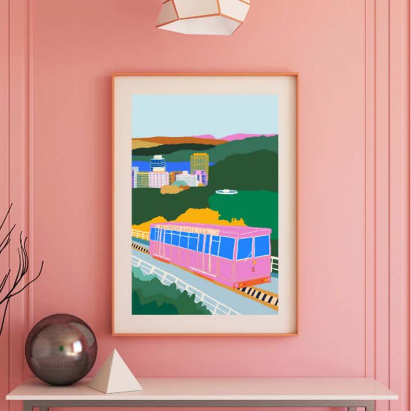 West Moor Design Wellington (A4 Unframed Print) image number 0